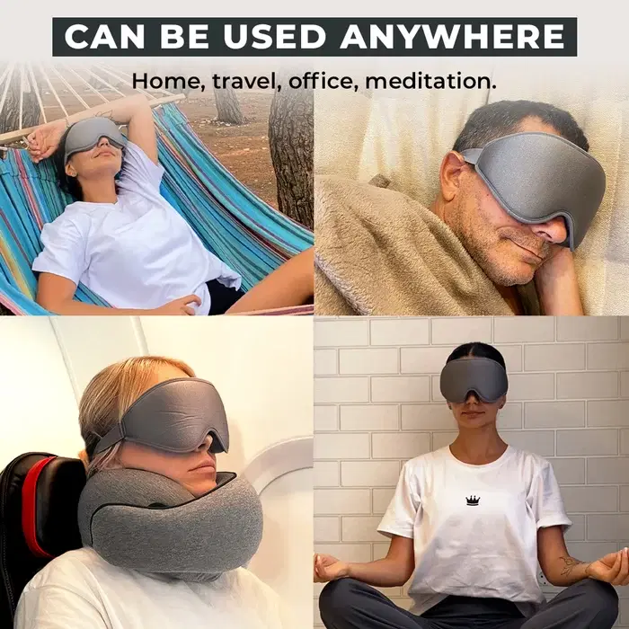 The FlyHugz® set used at home, while travelling, at the office, and while meditating